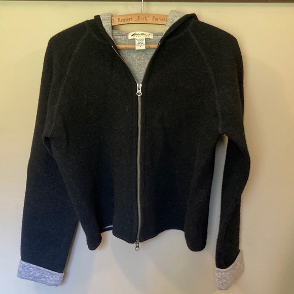 Hooded zip-up jacket/sweater - Picture 2 of 11